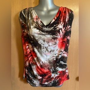 Cowl Neck Dressy Tank